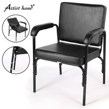Black Recliner Barber Chair Shampoo Styling Hair Salon Spa Beauty Equipment