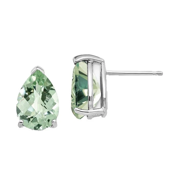 Модная бижутерия покрытая белым золотом кварц