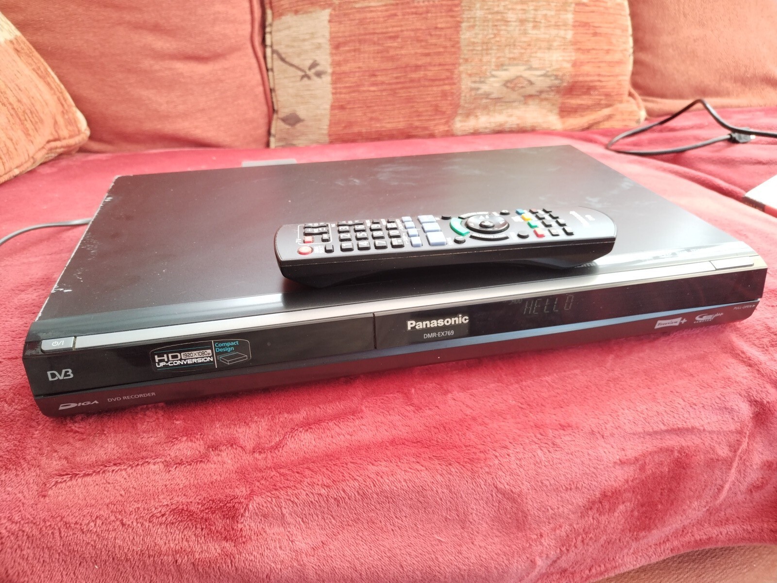 Panasonic DMREX769 HDD & DVD DVD RAM Recorder Combi 160GB