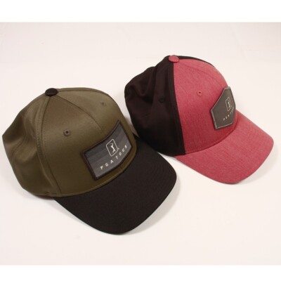 LOT OF 2 PGA Tour Men's Adjustable Fade Logo Golf Hat