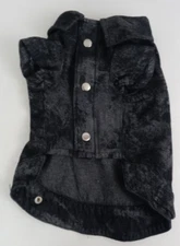 Top Paw Black Denim Jacket Small Dog
