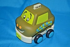 Just B Taxi Chunky Car Vehicle Friction Pull Back Toy