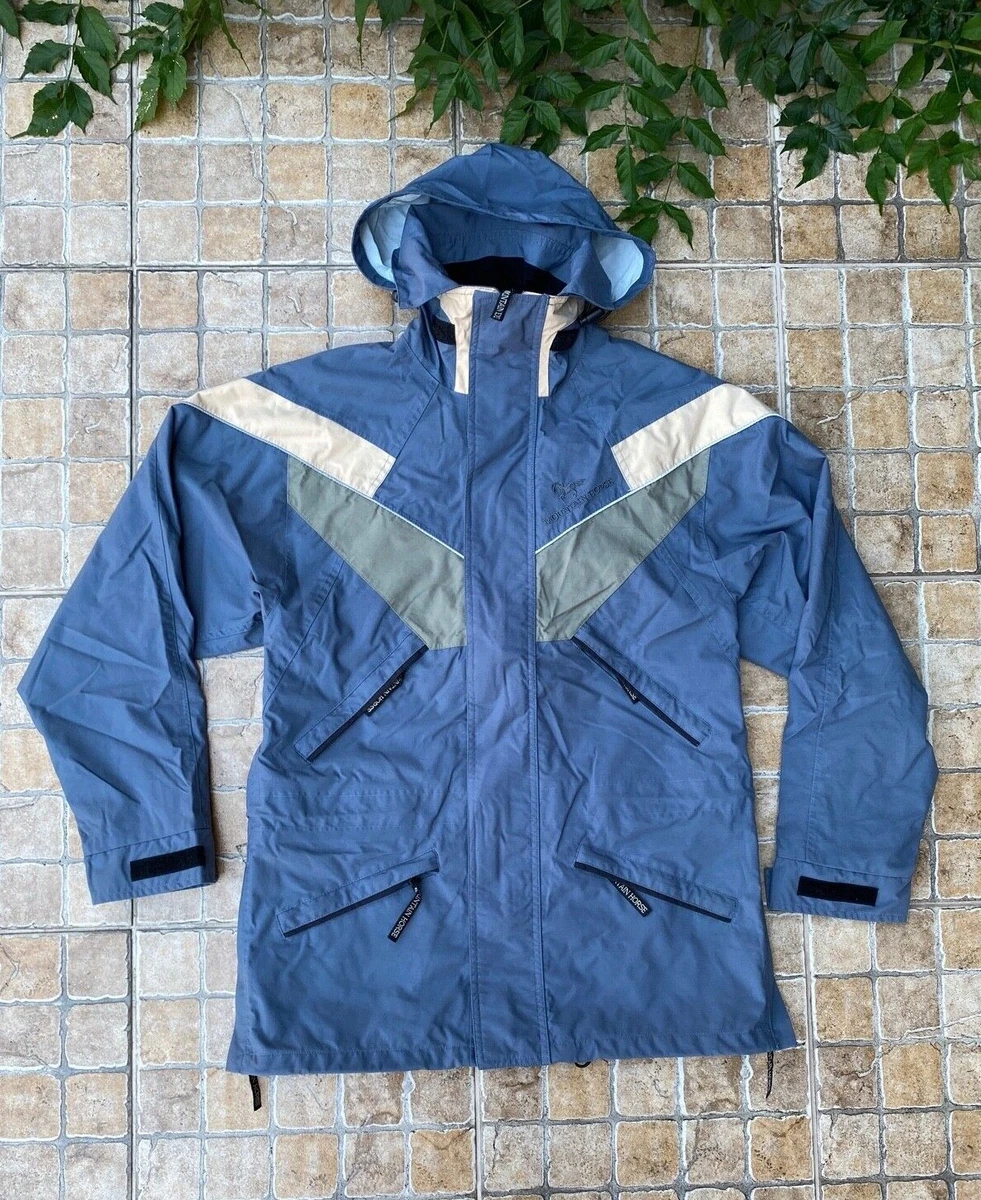 MOUNTAIN Horse Women Horse Riding Waterproof Jacket Overcoat Size