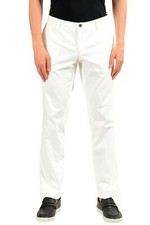 Hugo Boss "Stanino15-W" Men's White Stretch Casual Pants Size 28 32 34