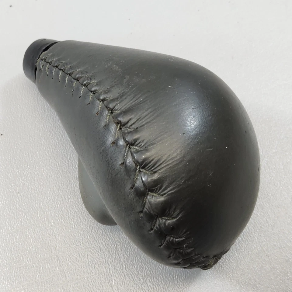 97-03 Pontiac Grand Prix Factory Leather Wrapped Automatic Shift Shifter Knob - Image 4 of 4