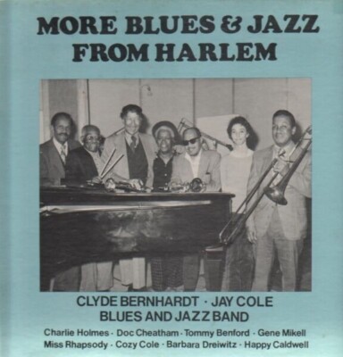 Clyde Bernhardt / Jay Cole More Blues & Jazz From Harlem NEAR MINT Vinyl LP