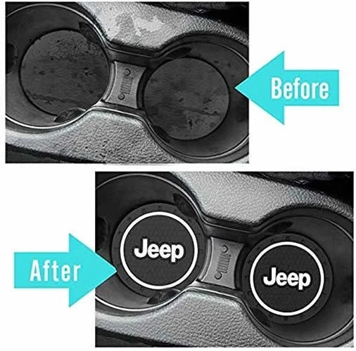 COSTA 2 PIEZAS 2,75"" SILICONA COCHE PORTAVASOS INSERCIÓN AUTOMÁTICA - VENDEDOR DE EE. UU. CA10 Foto 3 de 4