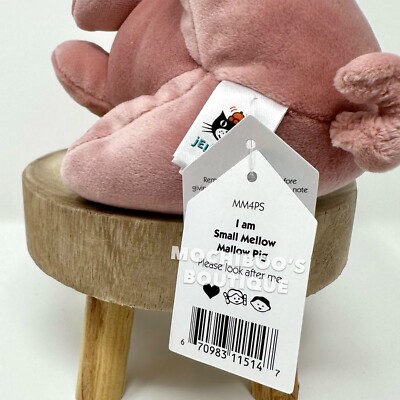 Jellycat MELLOW MALLOW PIG [SMALL] Soft Plush Toy NWT Collectible