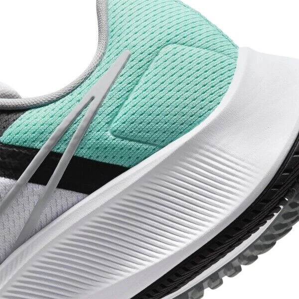 Nike Air Zoom Pegasus 38 White Miami Pink Teal Blue Black CW7356-102 Men's - Image 4 of 4