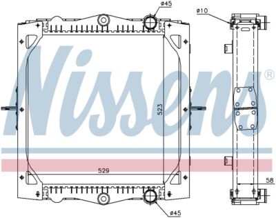 Radiator For DAF LF SERIES LF 45.130 03/01-06/06 | eBay UK