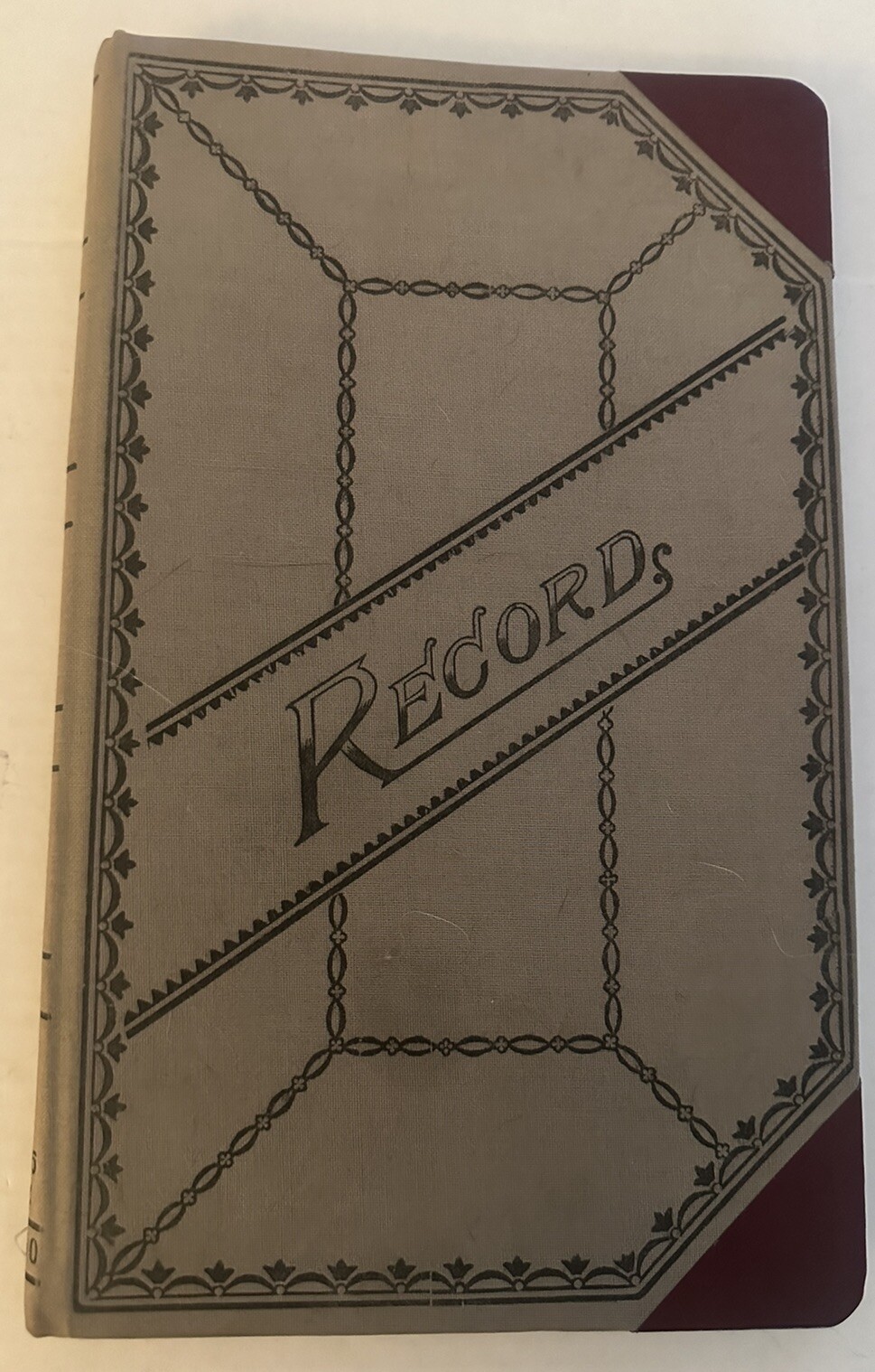 Vintage Standard Blank Book No.66 For Record Keeping /Accounting Line