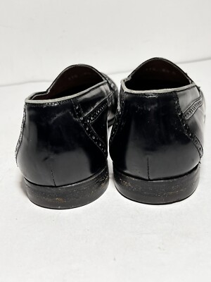 Bally Men\'s VGUC Black Leather Tassel Slip On Loafer Shoe Size 8.5 D Bally Elite Tassel Leather Loafers in Black for Men | Lyst main image 3