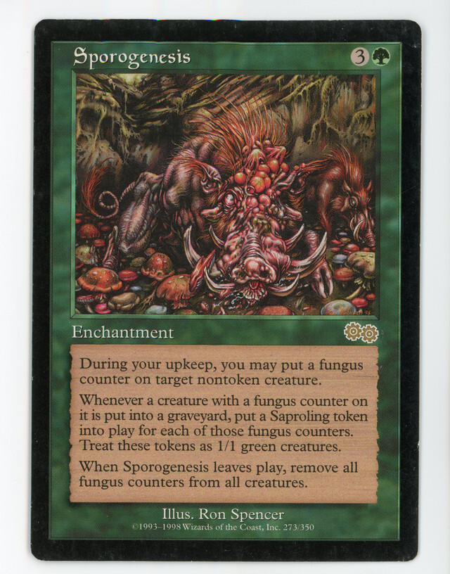 Lightly Played - Sporogenesis - Urza's Saga - Magic: The Gathering