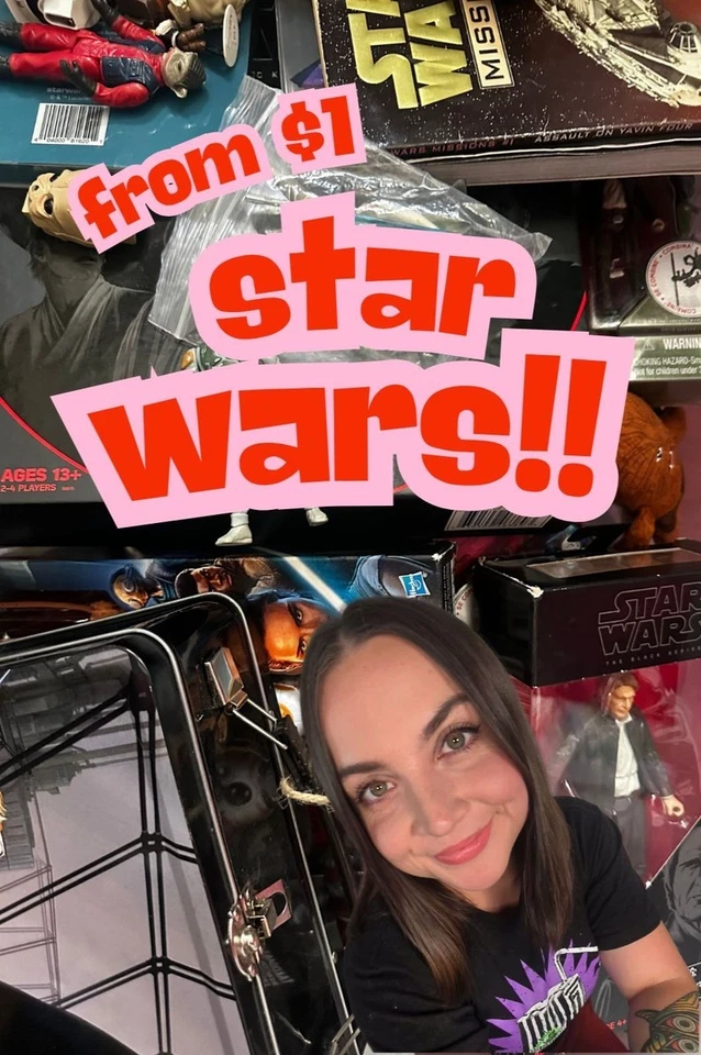 Star Wars Auction: Toys, Books, Figures & More!!