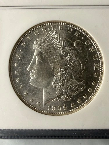 1904-O $1 Morgan Silver Dollar NGC MS64 - Super Bright, Crisp Detail, Great Type