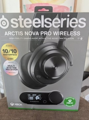 SteelSeries Arctis Nova Pro Wireless HS25 Xbox Gaming Headphones - Black