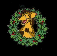 DLR Laughing Hyena It's a Small World Animals Mystery Wreath Disney Pin 169395