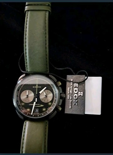 Edox Chronorally Chronograph watch quartz 42mm. - Picture 2 of 3