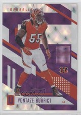 2017 Panini Unparalleled Purple 90/99 Vontaze Burfict #40 yf0