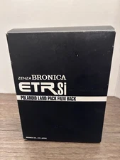 Zenza Bronica ETR Si Polaroid Land Pack Film Back E Japan