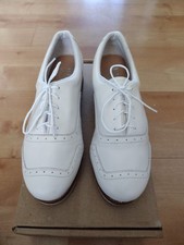 Bloch Jason Samuels Smith Tap Shoes White Men's 8 Approx Women's 10 - 10 1/2
