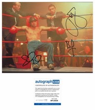 Brad Pitt, Jason Statham & Stephen Graham | SNATCH | SIGNED 10x8 Photo ACOA
