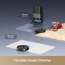 BRAND NEW DREAME L40s Ultra Robot Vacuum and Mop, Auto-Empty, Black