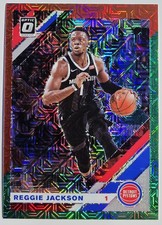2019-2020 Donruss Optic Rated Choice Red Green Prizm Reggie Jackson #106 🟢🔴✨️