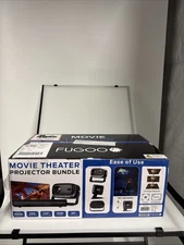 Fugoo Outdoor Projector & Soundbar Bundle with Tripod & 120" Foldable Screen