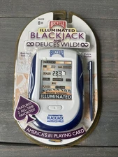 NOS Bicycle Hand Held BlackJack Deuces Wild American Card Play Game Touch Screen
