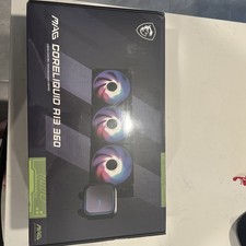 MSI MAG Coreliquid A13 360 black AIO ARGB Liquid CPU Cooler, Brand New Sealed