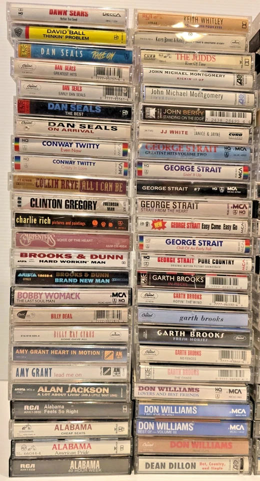 AUDIO CASSETTE Tapes You Pick! -Additional Shipping $0.50 - Rock, Pop, Country+ - Image 3 of 4