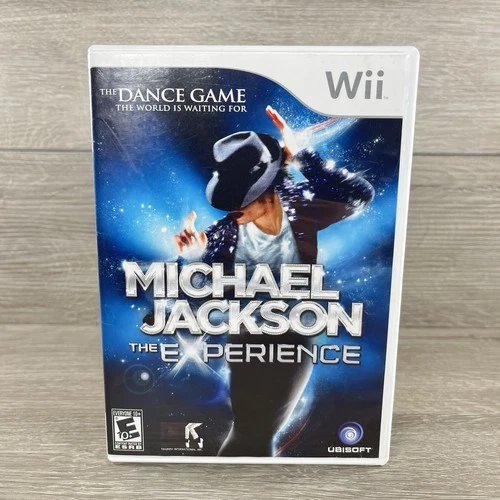 Nintendo Wii Michael Jackson: The Experience Game Manual Case Disc Tested