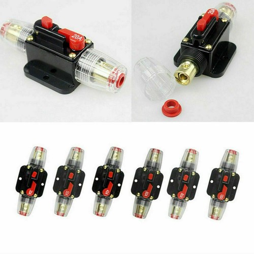 Heavy Duty Solar Energy Inline Circuit Breaker Fuse Holder for 20150AMP Trip - Picture 1 of 42