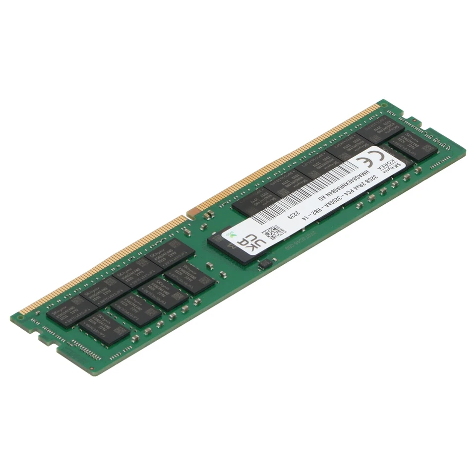 Hynix DDR4 RAM 32GB PC4-3200AA ECC RDIMM 2R - HMAG84EXNRA084N - Bild 4 von 4