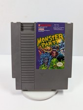 Monster Party Nintendo NES Game - Authentic - Tested & Working - Free Shipping
