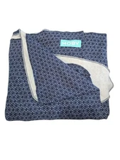 Moby Baby Wrap - Breathable Soft Featherknit Navy White 20180731 Mother Carrier