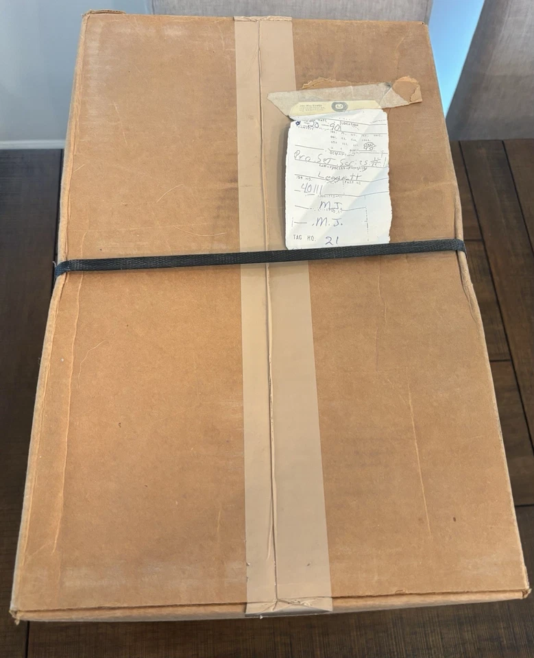 1990-91 PRO SET Serie 1 NHL Hockey ESTUCHE SELLADO DE FÁBRICA 20 cajas de cera Stanley Cup Foto 3 de 4