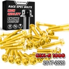 Gold Crankcase Cover Engine Bolt For Suzuki GSX-R 1000 17 18 19 20