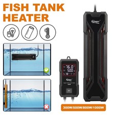 hygger 10/25/50/100/300/500/800/1000W Quartz Aquarium Heater Digital Controller