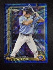 2025 Topps Pro Debut - Chrome Brayden Taylor #PDC-101 Blue Wave Refractor...