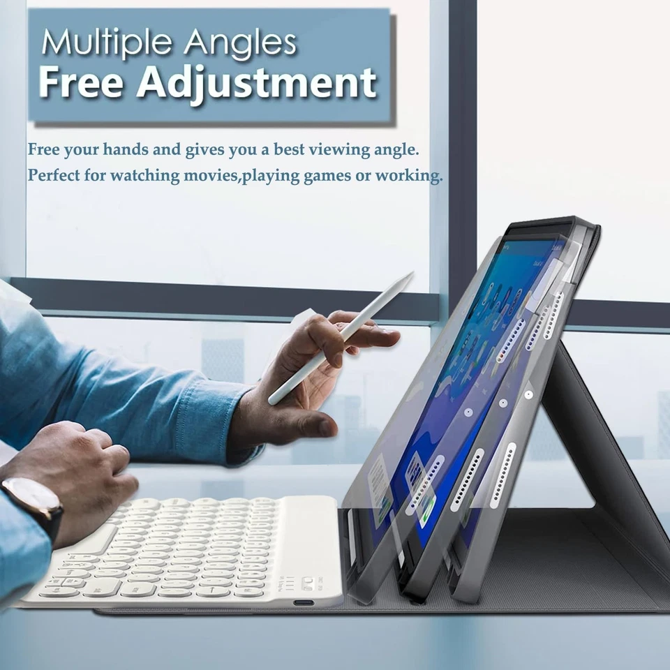 Backlit Keyboard Case for Samsung Galaxy Tab A9 Plus 11 Inch 2023 (SM-X210/X2... - Image 4 of 4