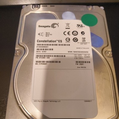 SEAGATE ST2000NM0001 9YZ268-080 Hard Drive 2TB SAS 3.5''