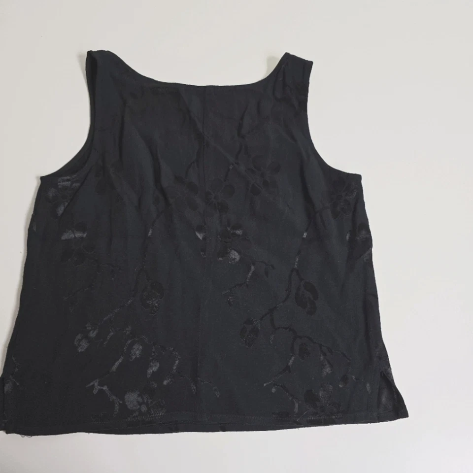 Tanque Spencer Alexis Vintage Floral Caprichoso Gótico Casa Núcleo Talla Pequeña Foto 2 de 4