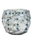 New ListingGroVia All-In-One Adjustable Snaps Cloth Diaper Airplanes Clouds