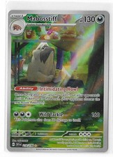 Mabosstiff 218/198 Scarlet & Violet S&V Illustration Rare Pokemon TCG Card NM on eBay