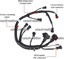 Fuel Injector Wiring Harness for 03-07 Ford Super Duty Powerstroke 6.0L NEW