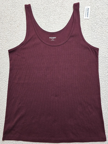 Old Navy Women's Burgundy Maroon Tank Size XL NWT - Picture 1 of 3