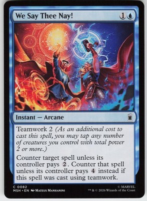 WE SAY THEE NAY! 82 C NEAR MINT