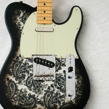 Fender Made In Japan Limited Telecaster Mod. Black Paisley *Xu599